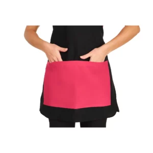 Estola Lacla Vivo Colores 21602124, Negro/Fucsia, detalle de bolsillos