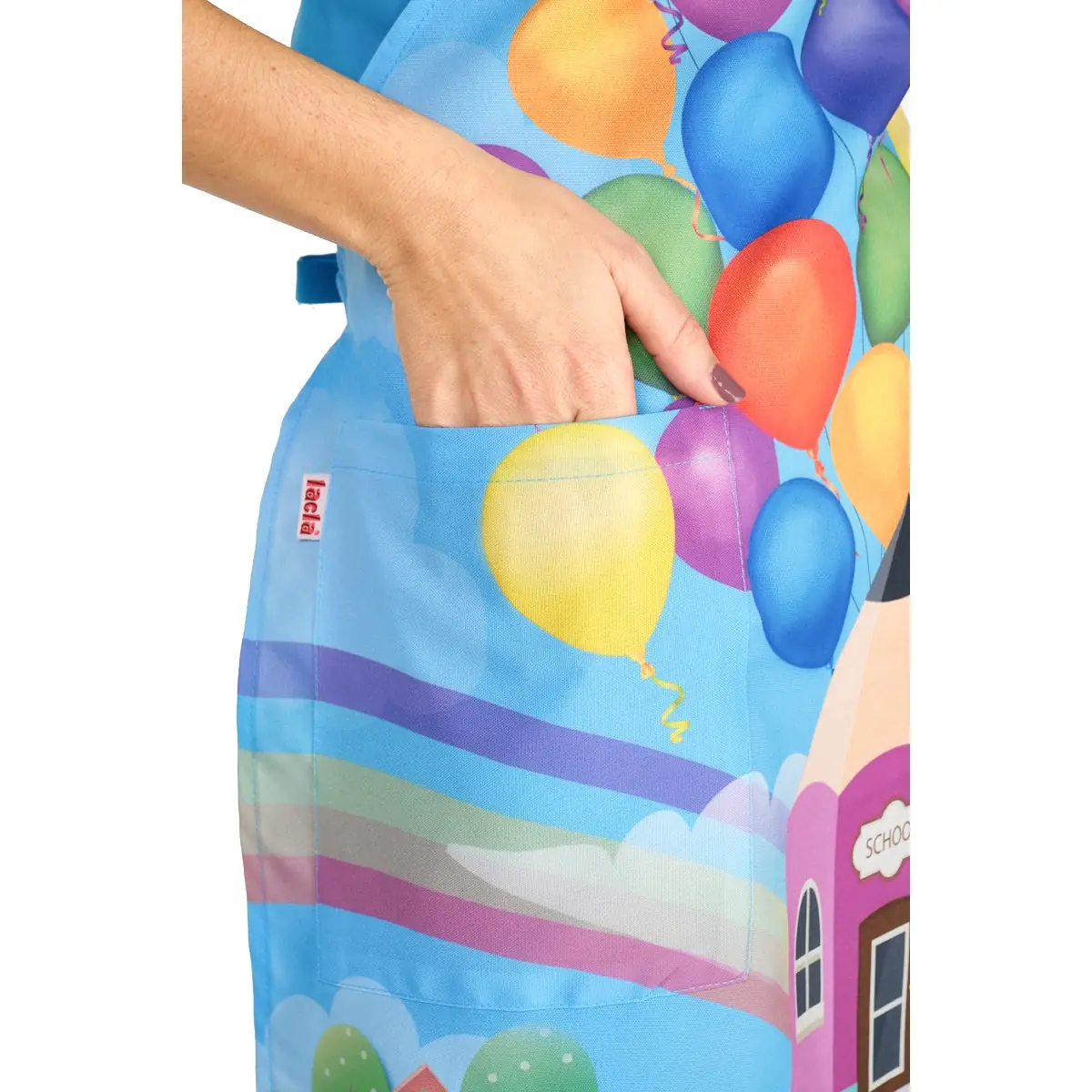 Estola Lacla Globos 21802308 6 Estola Globos Lacla 21802308, azul ducados, bolsillo lateral