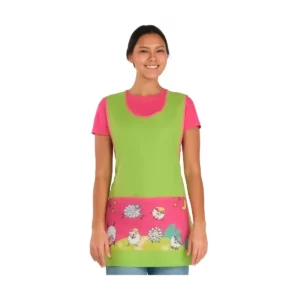 Estola Ovejas Lacla 22102388, pistacho, frontal vestida