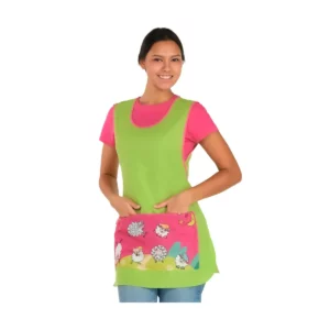 Estola Ovejas Lacla 22102388, pistacho, frontal vestida