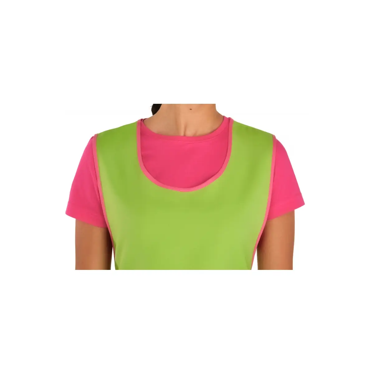 Estola Lacla Ovejas 22102388 6 Estola Ovejas Lacla 22102388, pistacho, detalle del cuello