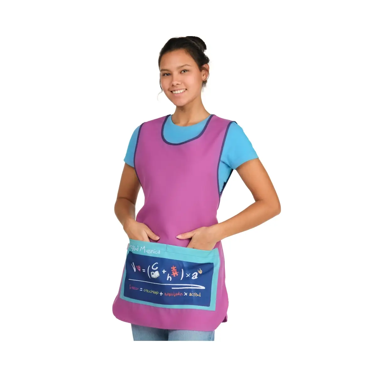 Estola Lacla Eco Fórmula 22502452 3 Estola Eco Fórmula Lacla 22502452, lila, vista oblicua vestida