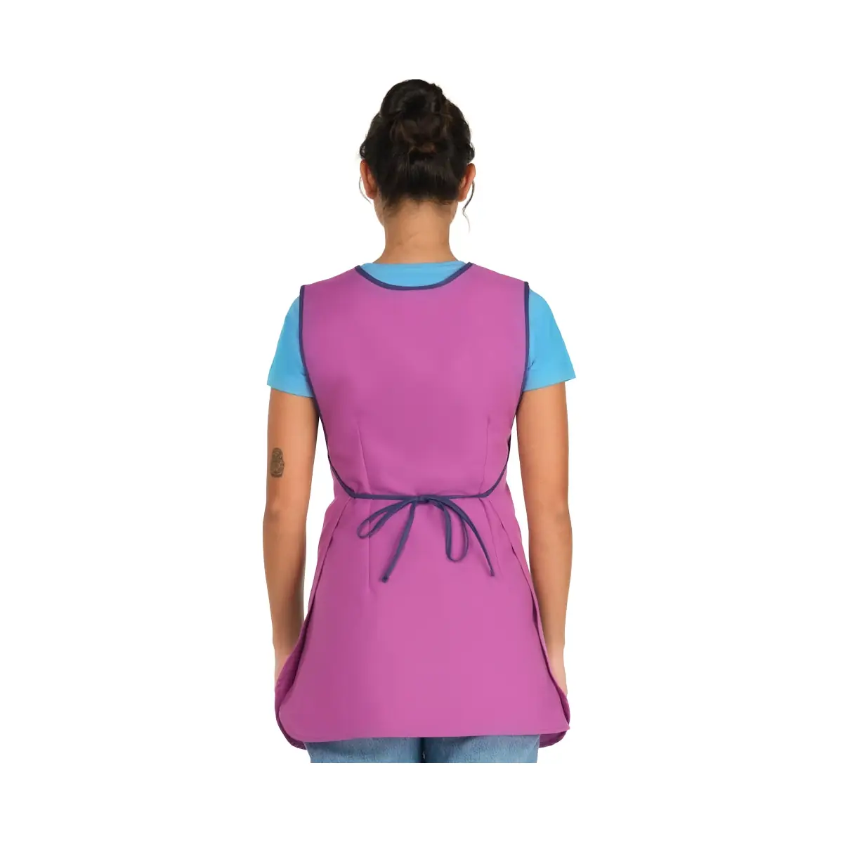 Estola Lacla Eco Fórmula 22502452 6 Estola Eco Fórmula Lacla 22502452, lila, espalda y atadores