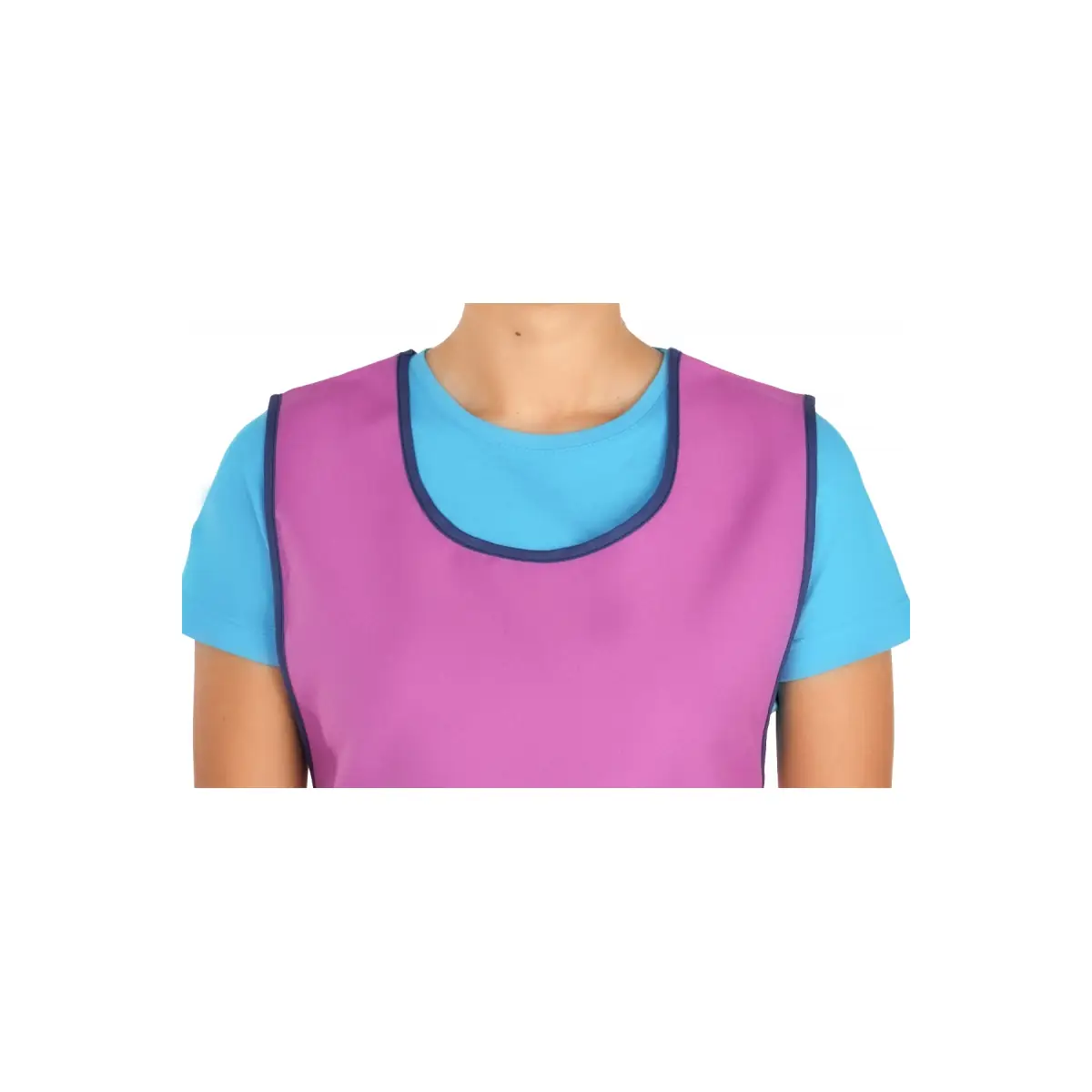 Estola Lacla Eco Fórmula 22502452 7 Estola Eco Fórmula Lacla 22502452, lila, detalle del cuello