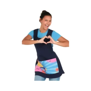 Estola Eco Geométricos Lacla 22502453, azul marino, prenda vestida