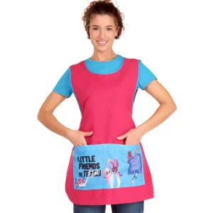 Estola Eco Personajes Lacla 22502455, fucsia, frontal vestida