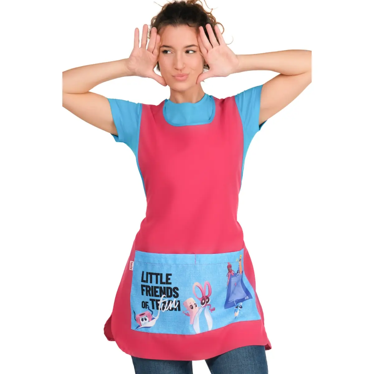 Estola Lacla Eco Personajes 22502455 6 Estola Eco Personajes Lacla 22502455, fucsia, prenda vestida