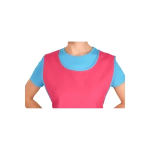 Estola Eco Personajes Lacla 22502455, fucsia, detalle del cuello