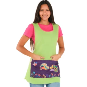 Estola Eco Camaleón Lacla 22502456, pistacho, frontal vestida