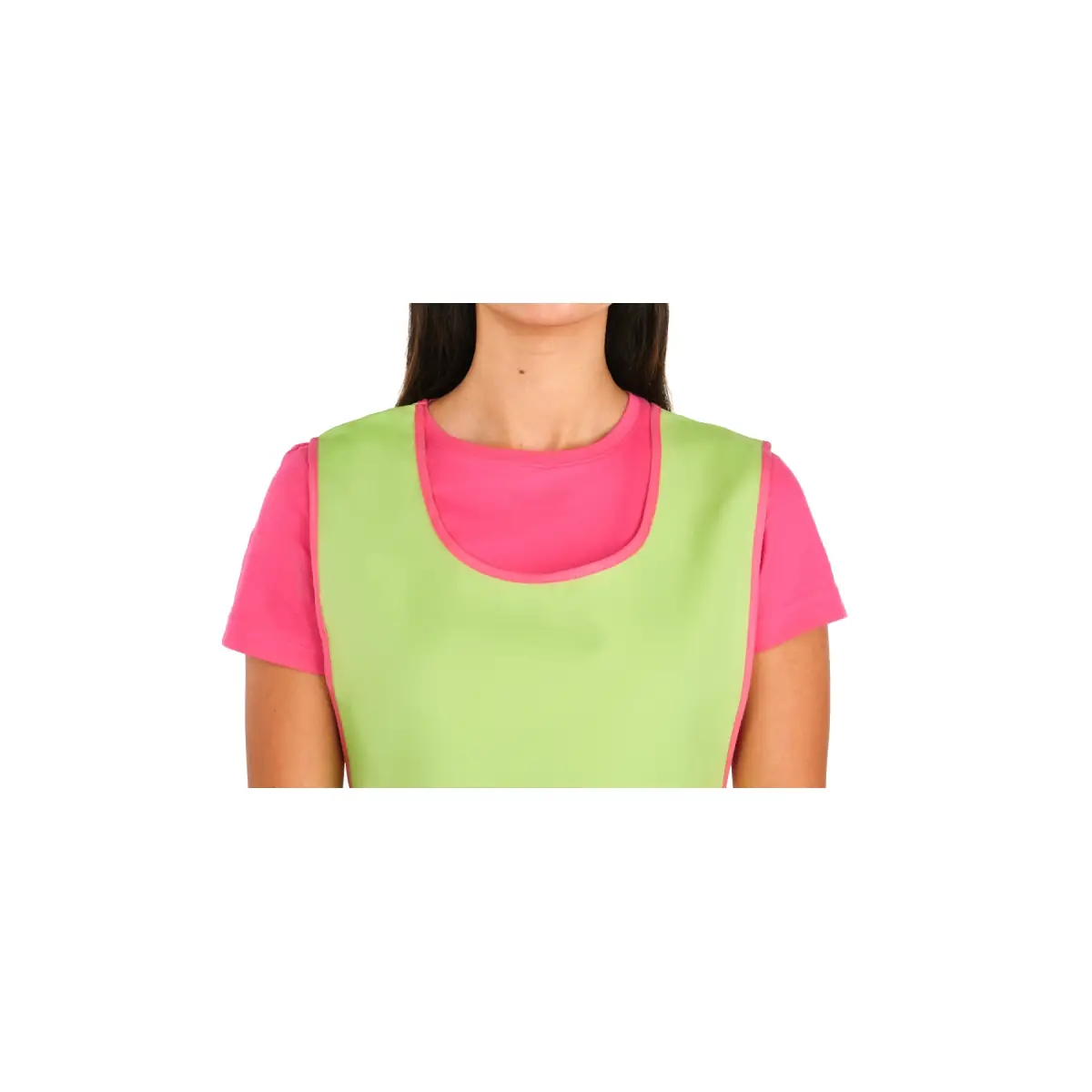 Estola Lacla Eco Camaleón 22502456 6 Estola Eco Camaleón Lacla 22502456, pistacho, detalle del cuello