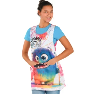 Estola Progress Lacla 22502460, fucsia, frontal vestida
