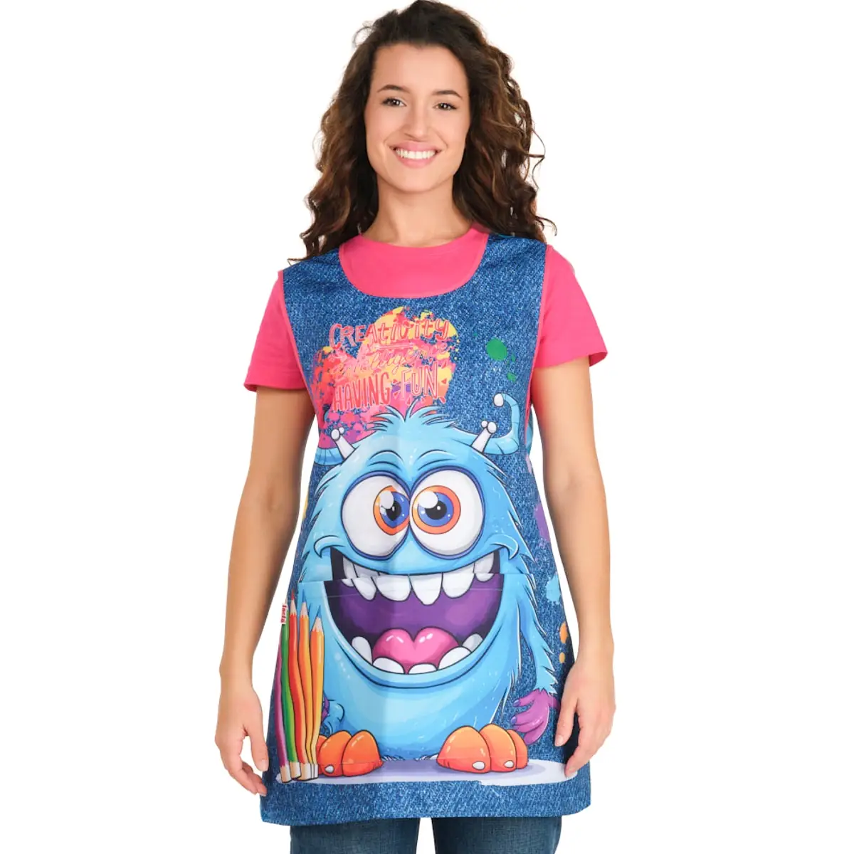 Estola Lacla Creativity 22502461 1 Estola Creativity Lacla 22502461, azul ducados, frontal vestida