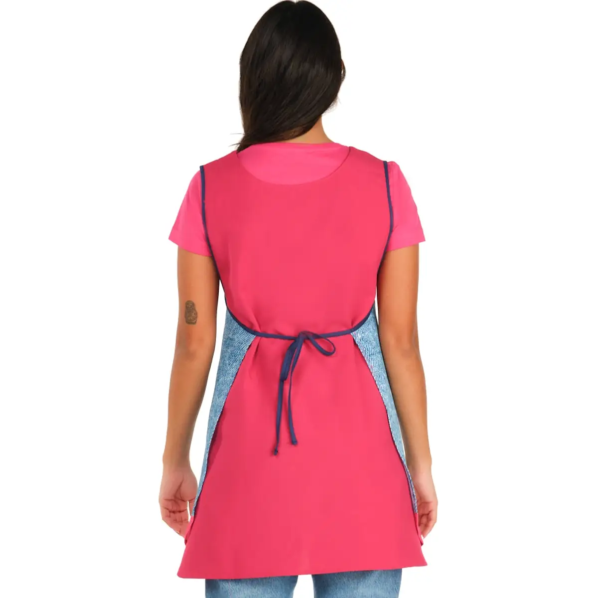 Estola Lacla Jirafa Fucsia 22502467 4 Estola Jirafa Lacla 22502467, fucsia, espalda y atadores