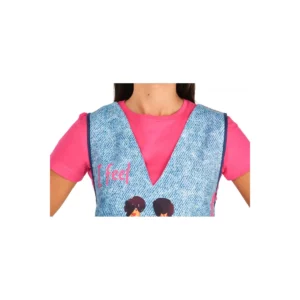 Estola Jirafa Lacla 22502467, fucsia, detalle del cuello de pico