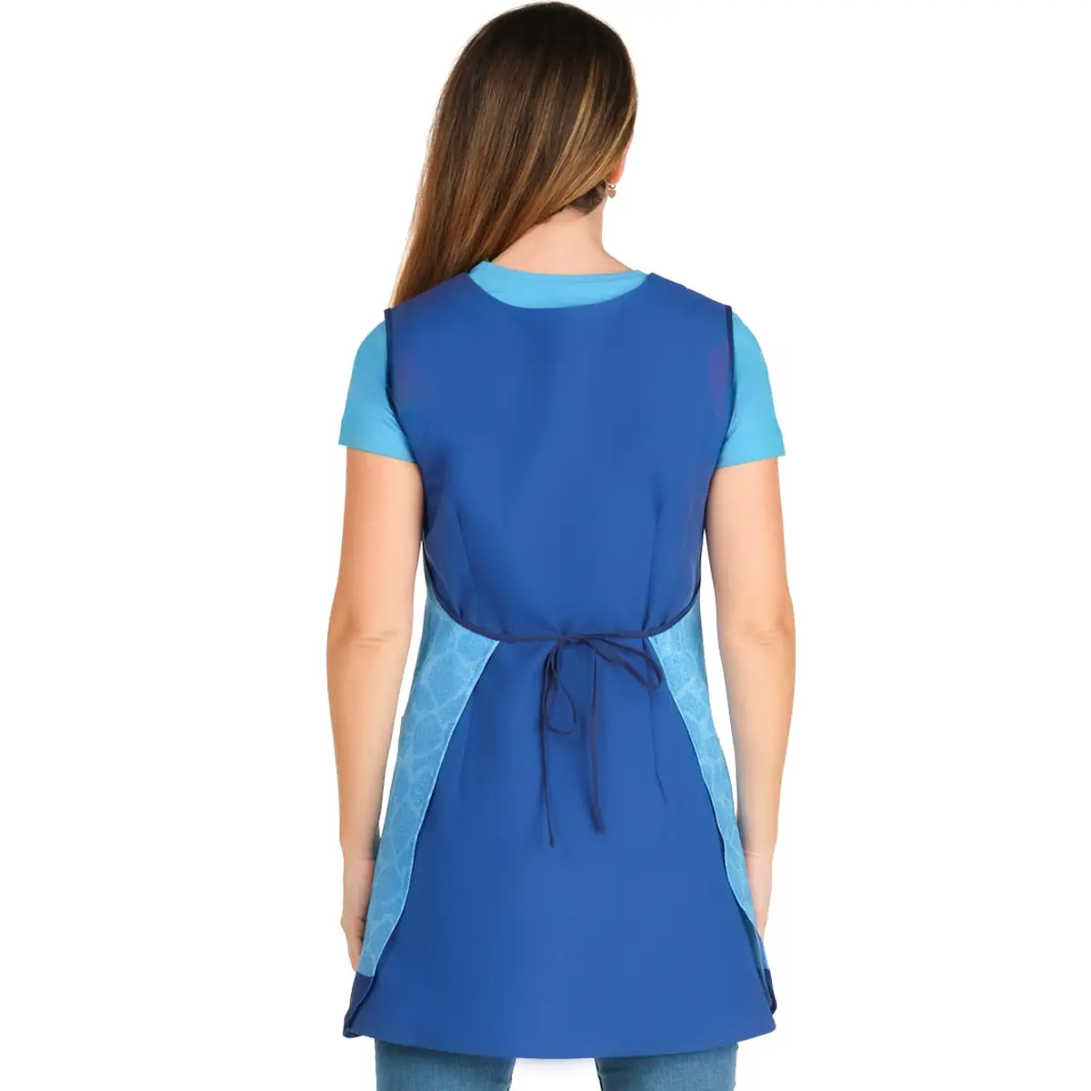 Estola Lacla Jirafa Azul 22502468 5 Estola Jirafa Lacla 22502468, azul ducados, espalda y atadores