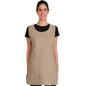 Estola Lacla Multibolsillos Corchetes 22602470, Beige, frontal