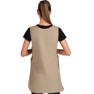 Estola Lacla Multibolsillos Corchetes 22602470, Beige, trasera