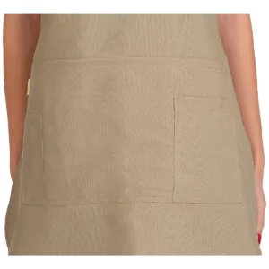 Estola Lacla Multibolsillos Corchetes 22602470, Beige, detalle de bolsillos
