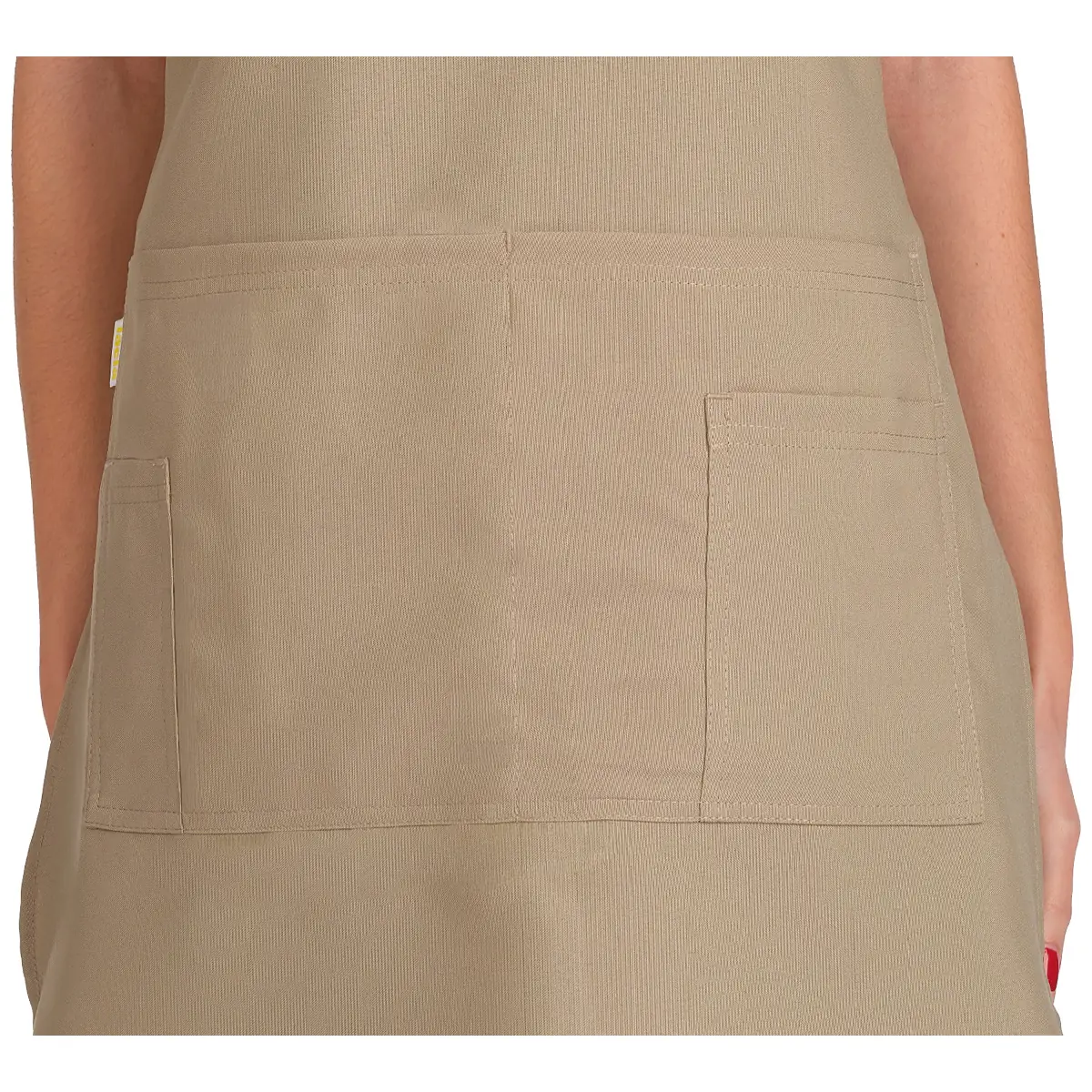 Estola Lacla Multibolsillos Corchetes 22602470 24 Estola Lacla Multibolsillos Corchetes 22602470, Beige, detalle de bolsillos