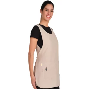 Estola Lacla Multibolsillos Microfibra 22602471, Beige, lateral