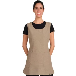 Estola Lacla Multibolsillos Vigoré 22602477, Beige, frontal