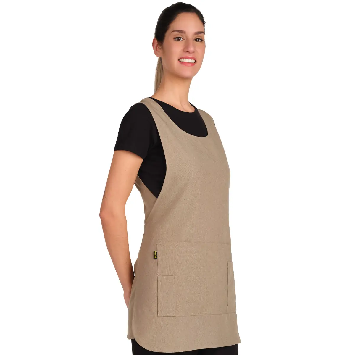 Estola Lacla Multibolsillos Vigoré 22602477 2 Estola Lacla Multibolsillos Vigoré 22602477, Beige, lateral