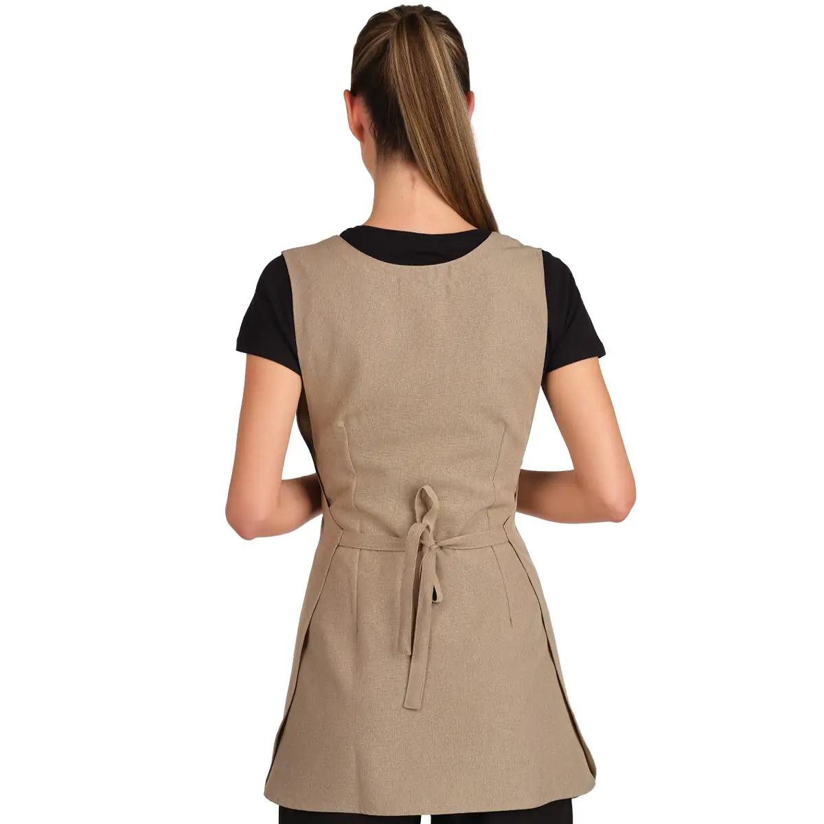 Estola Lacla Multibolsillos Vigoré 22602477 3 Estola Lacla Multibolsillos Vigoré 22602477, Beige, trasera
