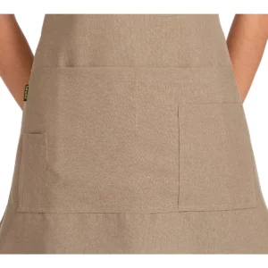 Estola Lacla Multibolsillos Vigoré 22602477, Beige, detalle de bolsillos