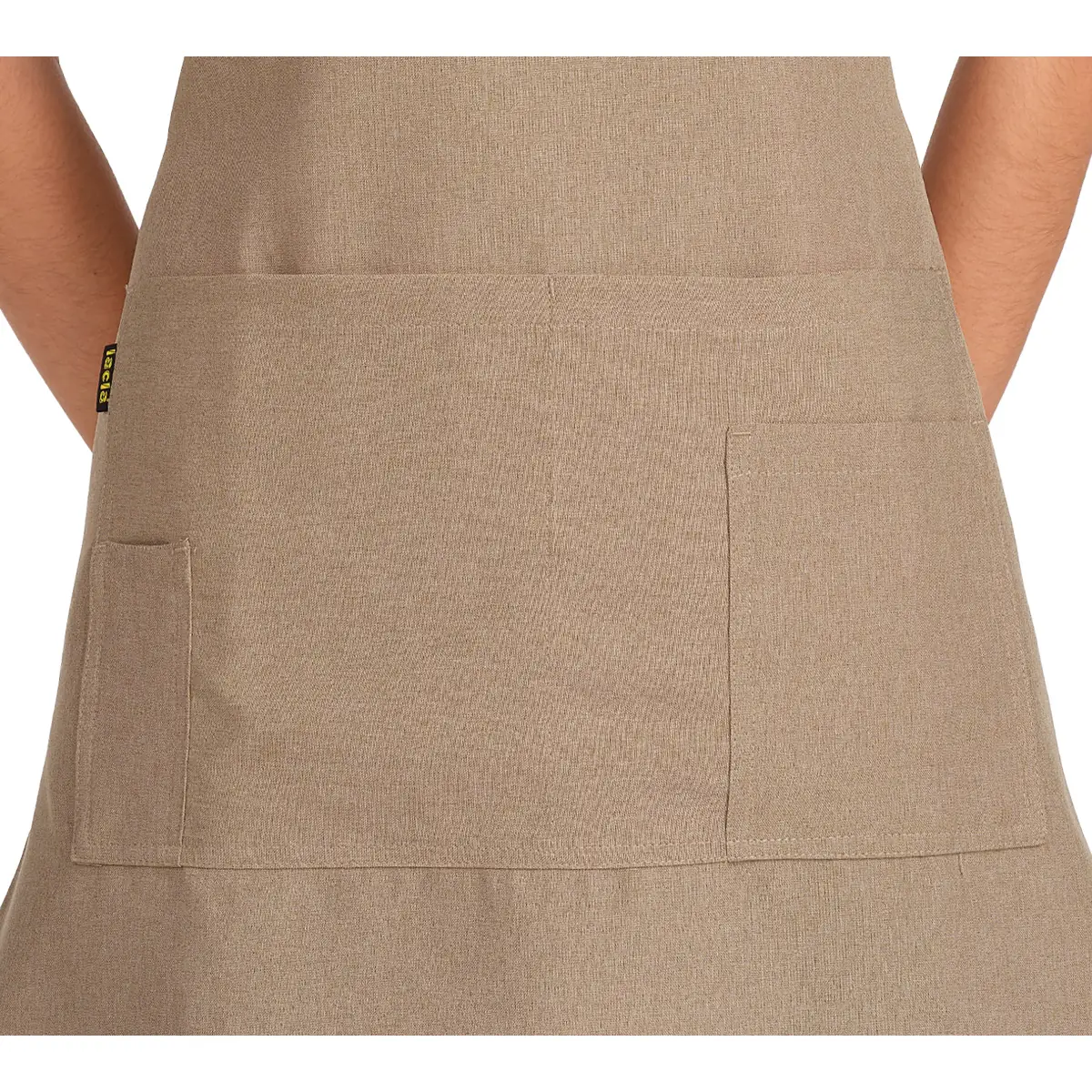 Estola Lacla Multibolsillos Vigoré 22602477 5 Estola Lacla Multibolsillos Vigoré 22602477, Beige, detalle de bolsillos