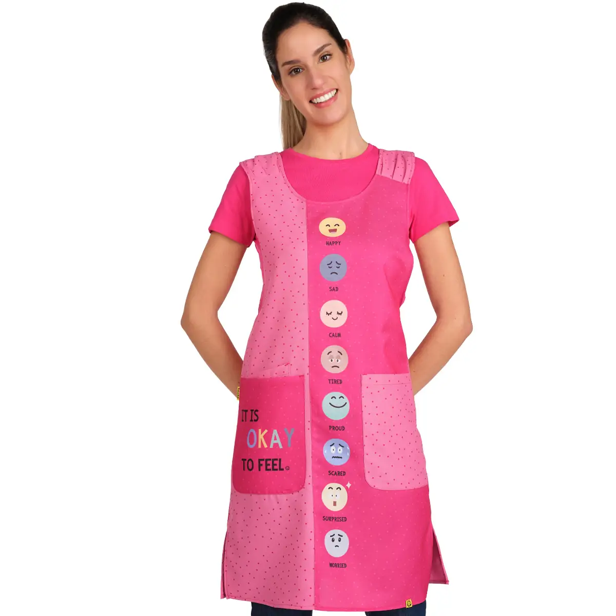 Estola Lacla Feelings 22602480 1 Estola Lacla Feelings 22602480, Rosa chicle, frontal