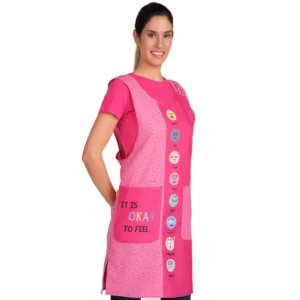 Estola Lacla Feelings 22602480, Rosa chicle, frontal