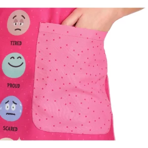 Estola Lacla Feelings 22602480, Rosa chicle, detalle de bolsillos