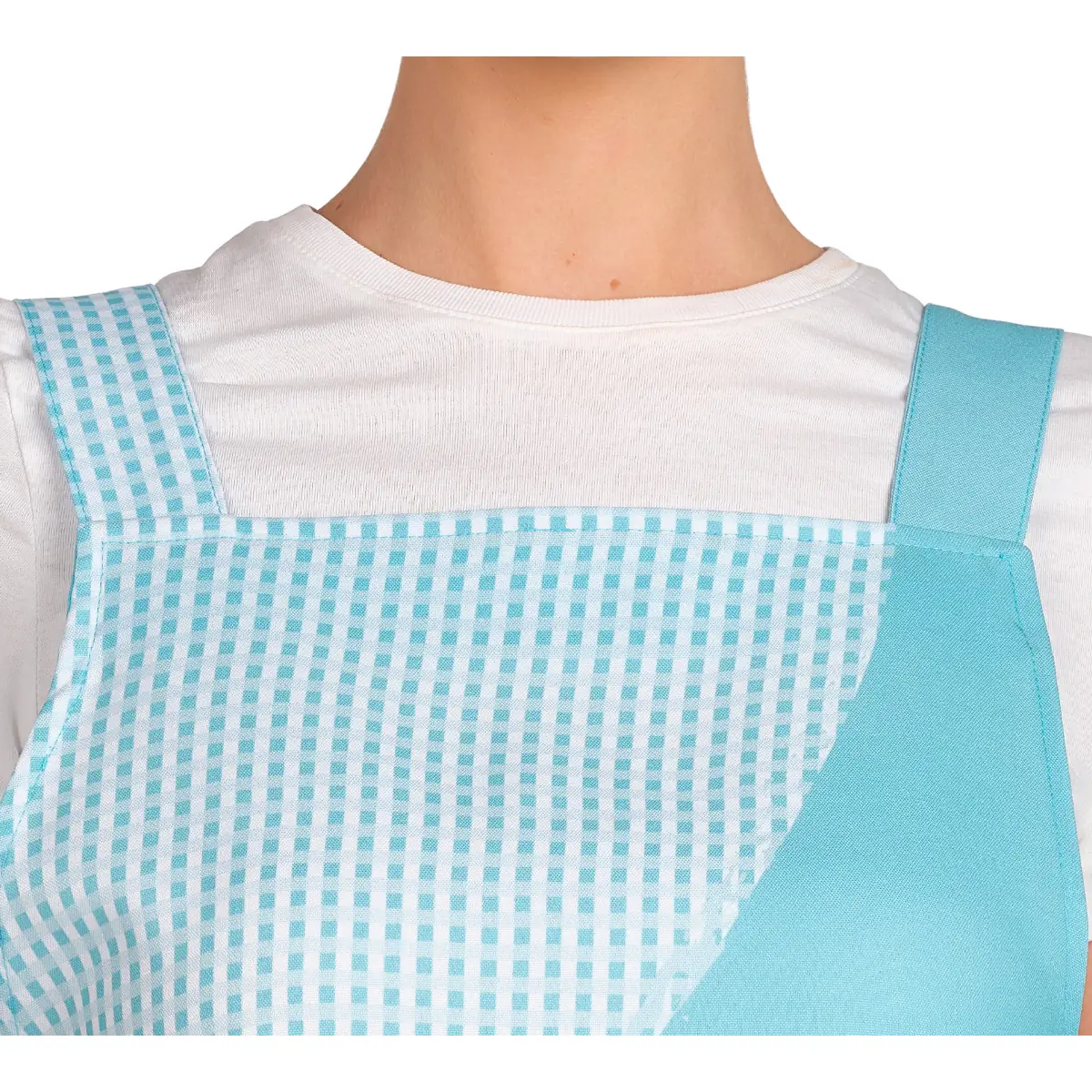 Estola Lacla Smile 22602483 4 Estola Lacla Smile 22602483, Turquesa claro, detalle de tirantes