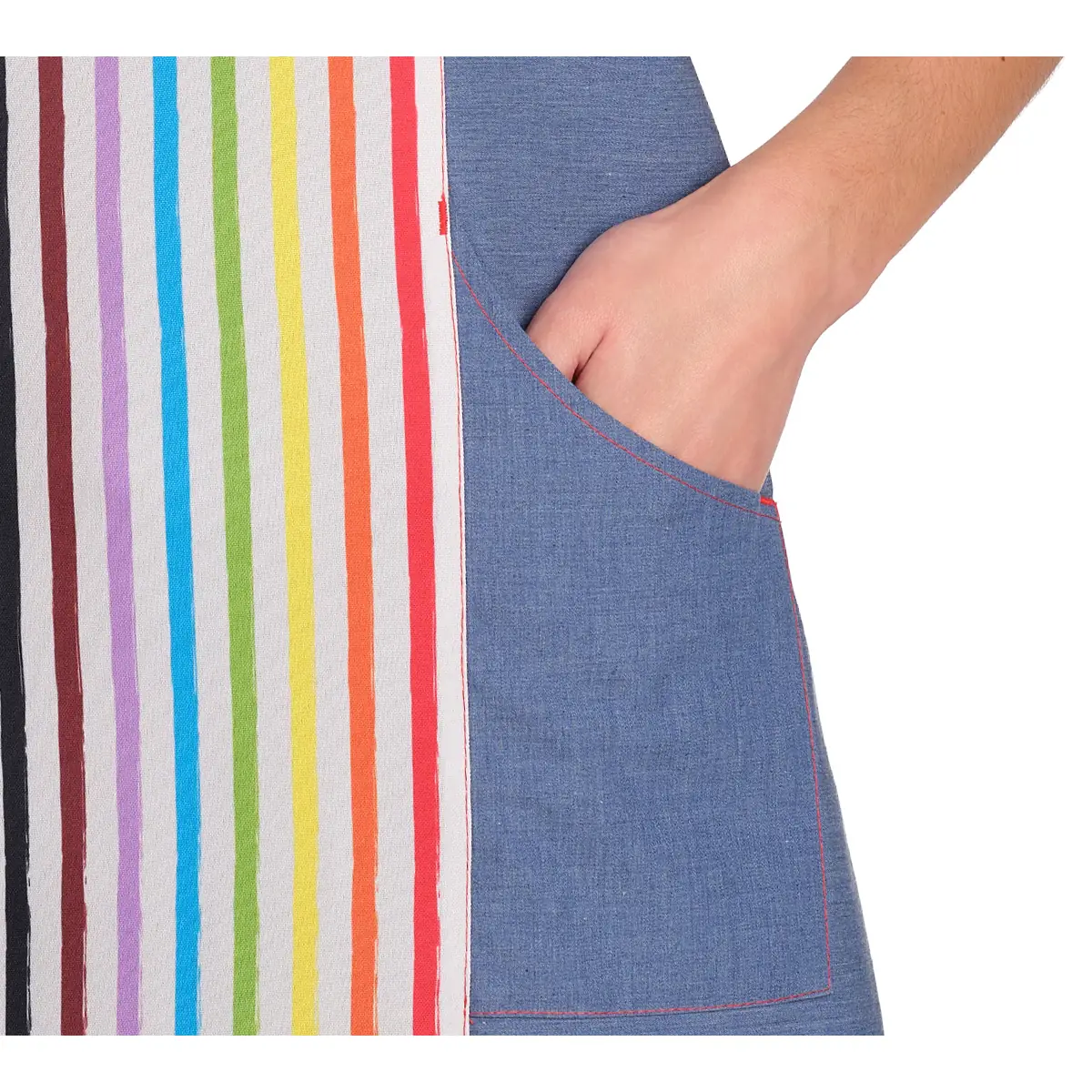 Estola Lacla Colours 22602485 7 Estola Lacla Colours 22602485, Azulina, detalle de bolsillos