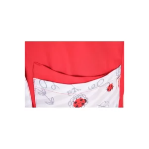 Bata Niña Amapola Lacla 51705219, rojo, bolsillo interior