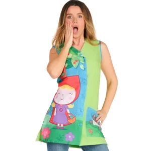 Casaca Caperucita Lacla 52105628D, pistacho, prenda vestida