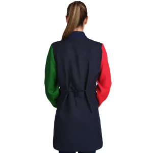 Bata Lacla Goma-Lápiz 52605694, Azul marino, trasera