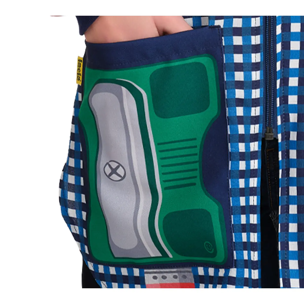 Bata Lacla Goma-Lápiz 52605694 6 Bata Lacla Goma-Lápiz 52605694, Azul marino, detalle de bolsillos