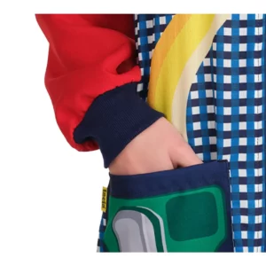 Bata Lacla Goma-Lápiz 52605694, Azul marino, detalle de bolsillos