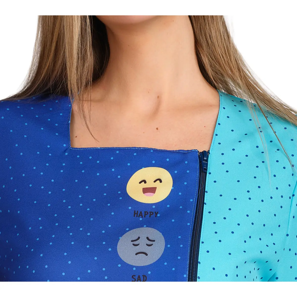 Bata Lacla Feelings 52605697 4 Bata Lacla Feelings 52605697, Turquesa claro, detalle del escote