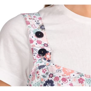 Pichi Lacla Flower 52605706, Beige, detalle de tirantes