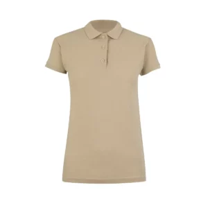 Polo Mukua NOBBY en color Sand, vista frontal