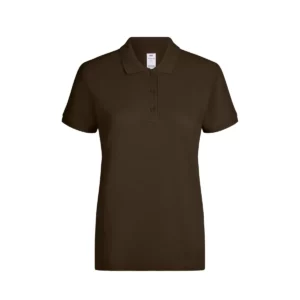 Polo Mukua NOBBY en color Brown, vista frontal
