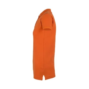 Polo Mukua NOBBY en color Orange, vista lateral