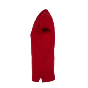 Polo Mukua NOBBY en color Red, vista lateral