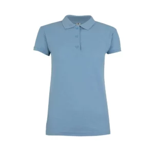 Polo Mukua NOBBY en color Sky Blue, vista frontal