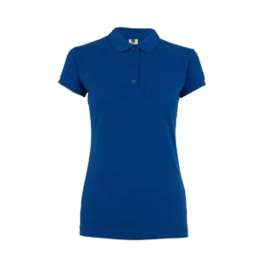 Polo Mukua NOBBY en color Royal Blue, vista frontal