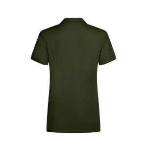 Polo Mukua NOBBY en color Khaki Green, vista trasera