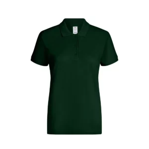 Polo Mukua NOBBY en color Bottle Green, vista frontal