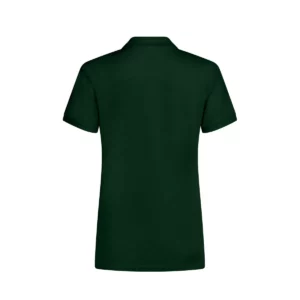 Polo Mukua NOBBY en color Bottle Green, vista trasera